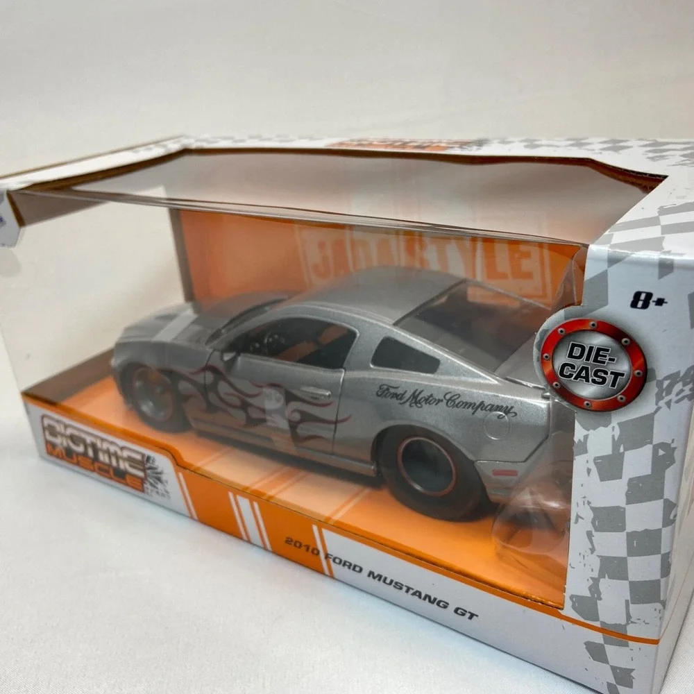 Jada 2010 Ford Mustang GT Big Time‎ Muscle 1:24 Die-cast Model Car NIP 2023 USA